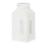 Axess industries pot carr� � grande capacit� avec poign�e en pehd volume 3500 ml
