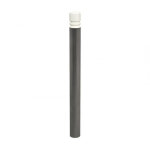 Axess industries potelet haute visibilit� � pommeau blanc pommeaux city dim. �xh 76 x 1305 mm