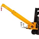 Axess industries potence t�lescopique articul�e 3200 kg pour chariot �l�vateur