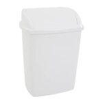 Axess industries poubelle  couvercle basculant conomique volume 15 l