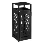 Axess industries poubelle d'ext�rieur design anti - nuisibles cendrier sans coloris. . .