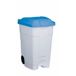 Axess industries poubelle d'int�rieur � p�dale de 30 � 120 l capacit� 45 l mobilit� sans. . .