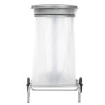 Axess industries poubelle mobile � p�dale volume 50 l