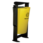 Axess industries poubelle de tri slectif extrieur avec cendrier