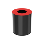 Axess industries poubelle de tri s�lectif petit volume volume 15 l coloris rouge