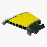 Axess industries prot�ge - c�bles module el�ment de 30� � droite � passage de c�ble 5 x (34. . .