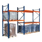 Axess industries rack � palette professionnel 4000 mm module suivant long. utile mm . . .