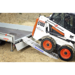 Axess industries rampes de chargement ajoures sans rebords 6, 8t charge 6300 kg long. 3850 mm