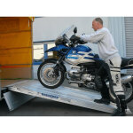 Axess industries rampe de chargement large sans rebords charge 1100 kg larg. totale 500 mm