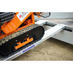 Axess industries rampes de chargement pliables en aluminium charge 800 kg long. 1500 mm