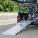 Axess industries rampe de chargement repliable 3 parties larg. utile 825 mm d�nivel�. . .