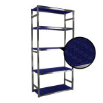 Axess industries rayonnage alimentaire inox  tablettes plastique ajoures module dpart . . .