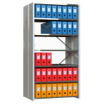 Axess industries rayonnage archives double face  tablettes et parois pleines tles module. . .