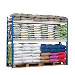 Axess industries rayonnage industriel polyvalent - hauteur 2000 mm module suivant long. . . .