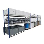 Axess industries rayonnage industriel polyvalent - hauteur 2500 mm module suivant long. . . .