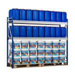 Axess industries rayonnage industriel polyvalent - hauteur 3500 mm module dpart long. . . .