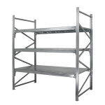 Axess industries rayonnage mi - lourd galvanis - hauteur 3000 mm module suivant long. utile. . .