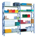 Axess industries rayonnage mi - lourd  platelage bois module dpart haut. 1980 mm long. . . .