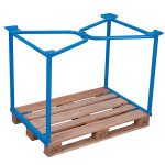 Axess industries rehausse palette � claire - voie standard dim. lxl 1200 x 800 mm haut. . . .