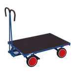 Axess industries remorque industrielle manuelle dim. utile lxl 1000 x 700 mm dim. roue xl. . .