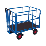 Axess industries remorque manuelle  main 4 ridelles 700 kg dim. utile lxl 940 x 640 mm . . .