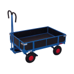 Axess industries remorque manuelle avec ridelles 700 kg dim. utile lxl 960 x 660 mm type. . .