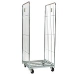 Axess industries roll conteneur 2 c�t�s dim. ext. lxlxh 715 x 805 x 1600 mm mati�re. . .