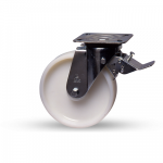 Axess industries roulette pivotante  frein pour charges moyennes charge 120 kg