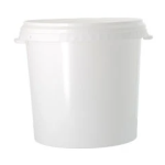 Axess industries seaux ronds alimentaires avec anse ou poigne volume total 32 l