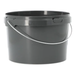Axess industries seaux ronds recycl�s avec anse volume 2, 5 l