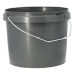 Axess industries seaux ronds recycls avec anse volume 5 l