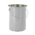 Axess industries seau tulipe mtallique avec couvercle pression