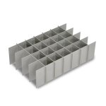 Axess industries s�parateur pour verres � eau - 24, 28, 35 et 40 compartiments nbre de. . .