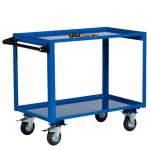 Axess industries servante d?atelier professionnelle 2 ou 3 plateaux charge 250 kg nbre de. . .