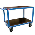 Axess industries servante tabli plateaux bois pour charge lourde