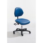Axess industries si�ge d'adulte avec dossier coloris bleu