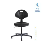 Axess industries si�ge d'atelier m�canisme contact permanent pi�tement patins haut. . . .