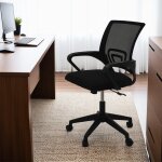 Axess industries sige de bureau ergonomique avec accoudoirs fixes