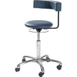 Axess industries si�ge d'enseignant avec dossier pivotant coloris bleu haut. assise 490 �. . .