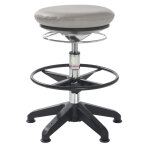 Axess industries sige pilates ergonomique coloris gris clair modle avec repose pieds