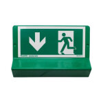 Axess industries signaltique braille modle flche vers la bas et pictogramme vers la. . .