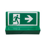 Axess industries signaltique braille modle flche vers la droite et pictogramme vers la. . .