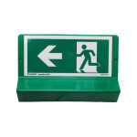 Axess industries signaltique braille modle flche vers la gauche et pictogramme vers la. . .