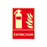 Axess industries signal�tique de secours et consignes d'urgence type extincteur mod�le