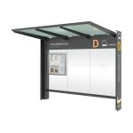 Axess industries station bus modle sans bardages latraux