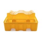 Axess industries station de soutirage en poly�thyl�ne - 2 f�ts coloris jaune