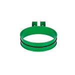 Axess industries support de sac d'extrieur vigipirate couvercle sans coloris vert