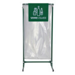 Axess industries support sac mobile ou sur pieds modle sur pieds spcificit vert - verre