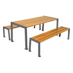 Axess industries table et banquettes de pique - nique