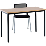 Axess industries table de runion modulable dim. plateau lxl 120 x 60 ; cm coloris. . .